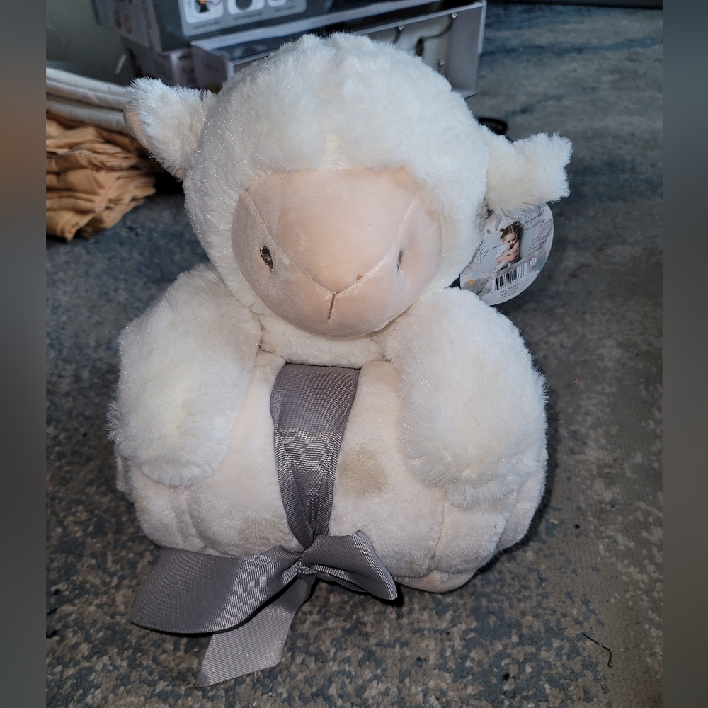 Baby Plush Lamb with Blanket Soft